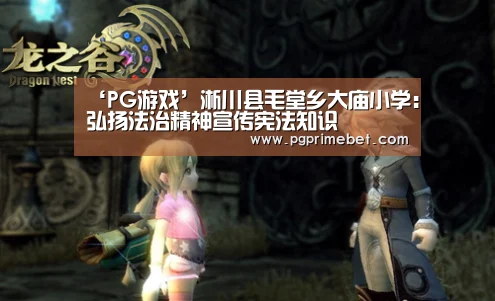 ‘PG游戏’淅川县毛堂乡大庙小学:弘扬法治精神宣传宪法知识(图1) PG品牌